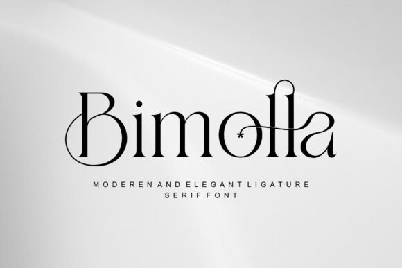 Bimolla: A Modern Serif for Timeless Branding