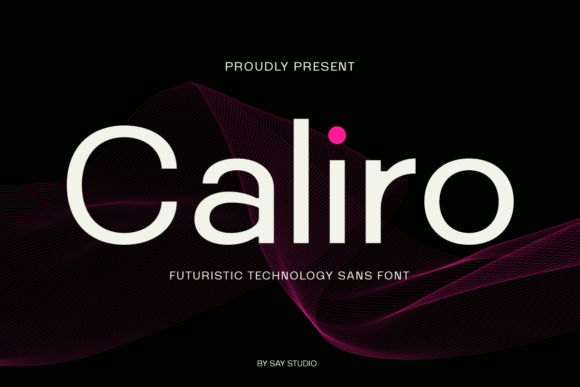 Calior: The Futuristic Sans Serif for Modern Digital Aesthetics