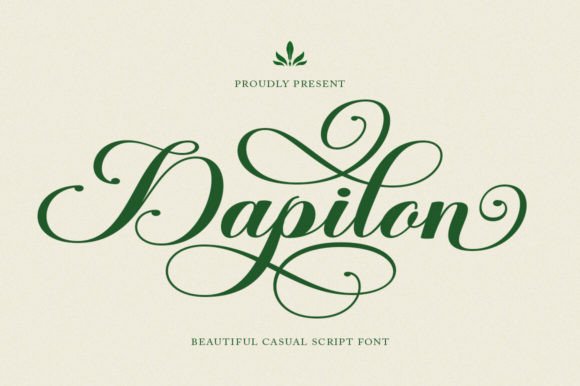 Dapilon: The Modern Calligraphy Font for Authentic Branding