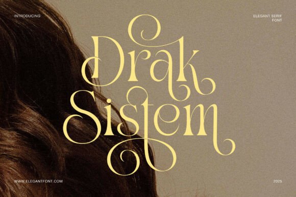 Drak Sistem: The Elegant Serif for Modern Designers