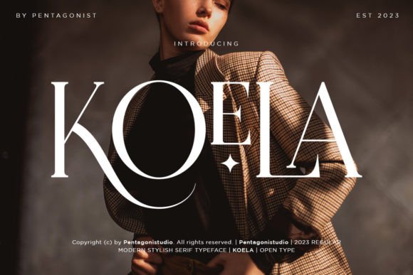 Koela: Where Classic Serif Meets Modern Charm