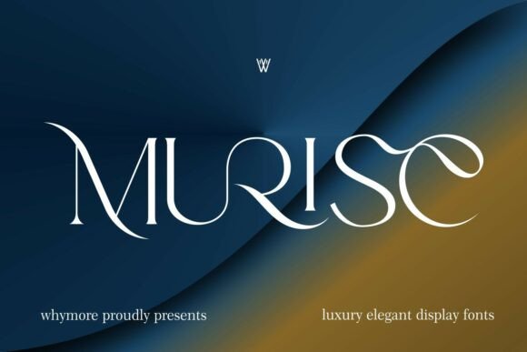 Murise: A Serif Font for High-End Branding