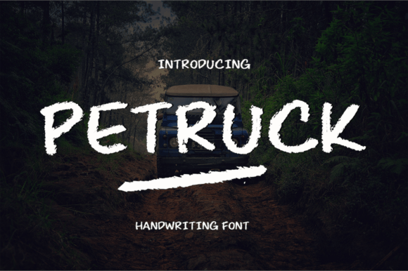 Petruck: The Handwritten Font for Authentic Branding