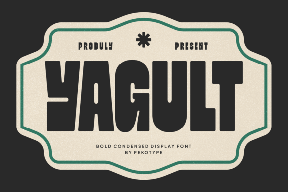 Yagult: The Bold Display Font Bridging Vintage and Modern Design